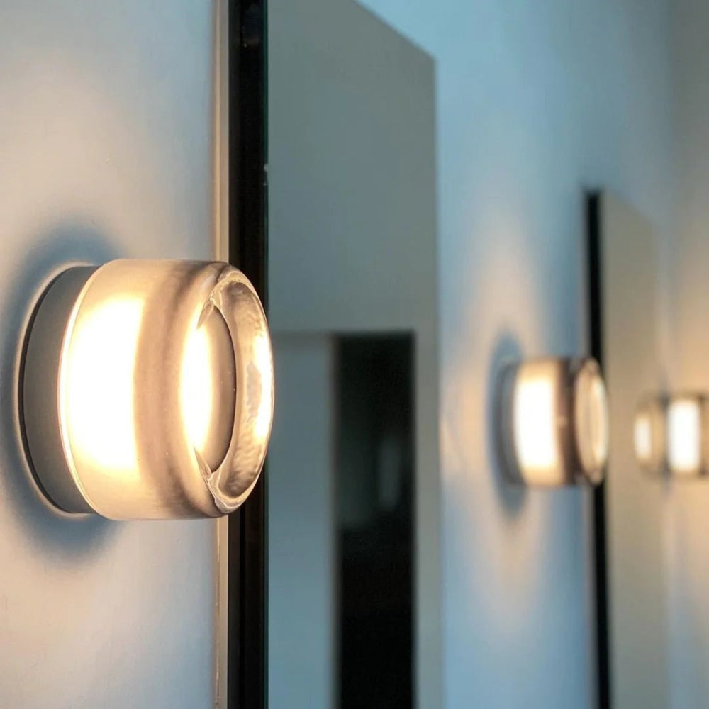 Moderne LED-væglampe i glas til elegante interiører Væglampe Tech Butik