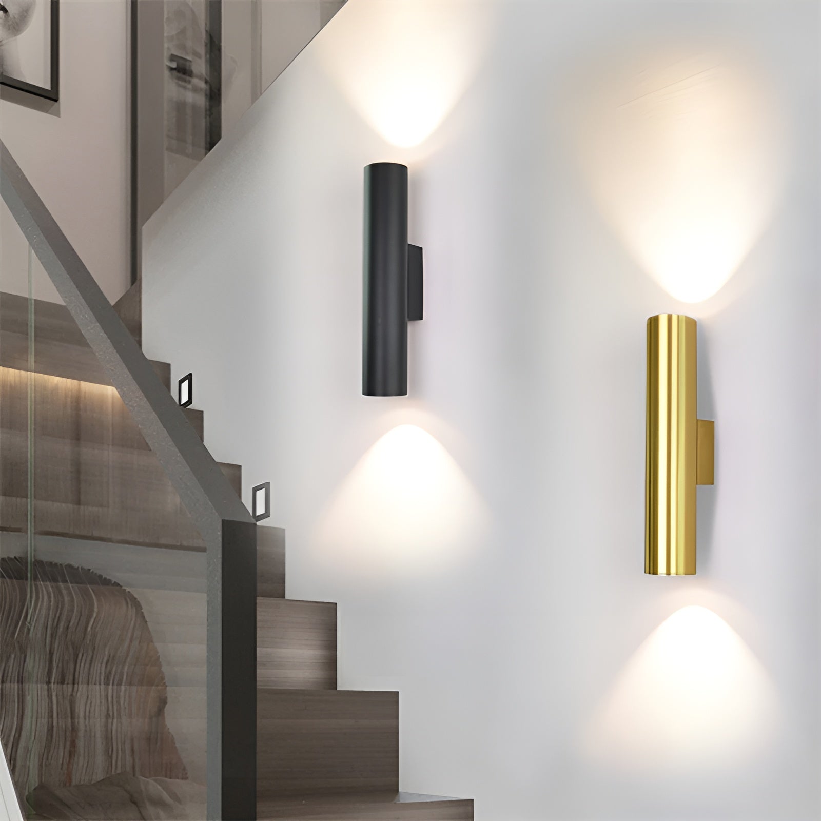 Moderne LED-væglampe med dobbelt lysretning til stemningsbelysning Væglamper Tech Butik