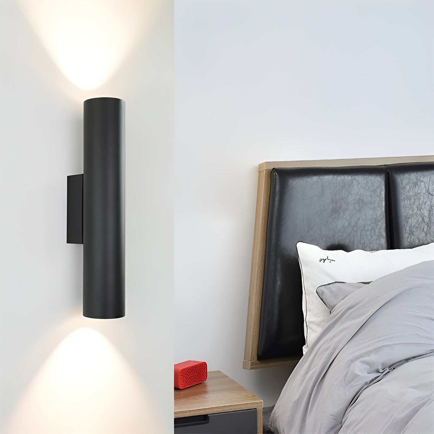 Moderne LED-væglampe med dobbelt lysretning til stemningsbelysning Væglamper Tech Butik