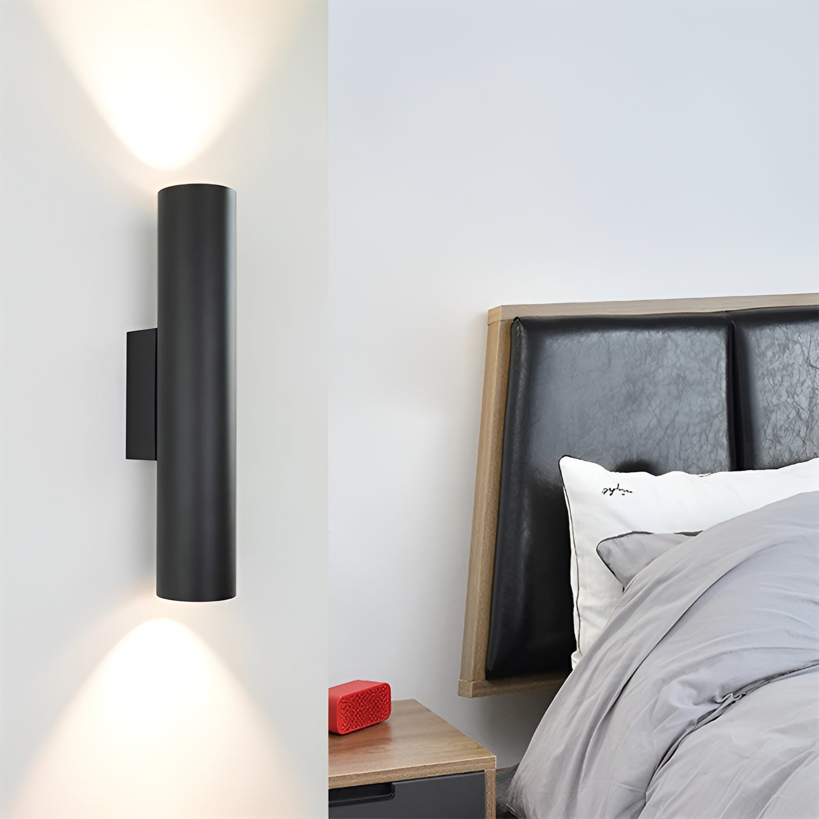 Moderne LED-væglampe med dobbelt lysretning til stemningsbelysning Væglamper Tech Butik