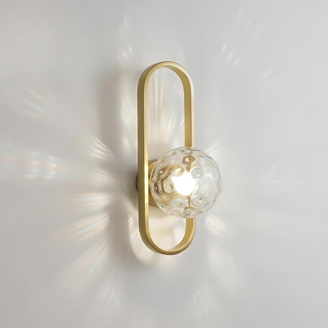 Moderne LED-væglampe til soveværelse, stue og gangarealer Væglamper Tech Butik Guld-B Naturhvid