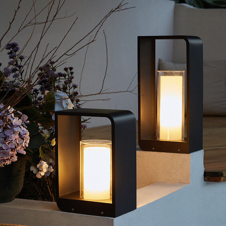 Moderne LED Havebelysning Med Minimalistisk Design Og Vejrbestandig Beskyttelse Udendørs lys Tech Butik