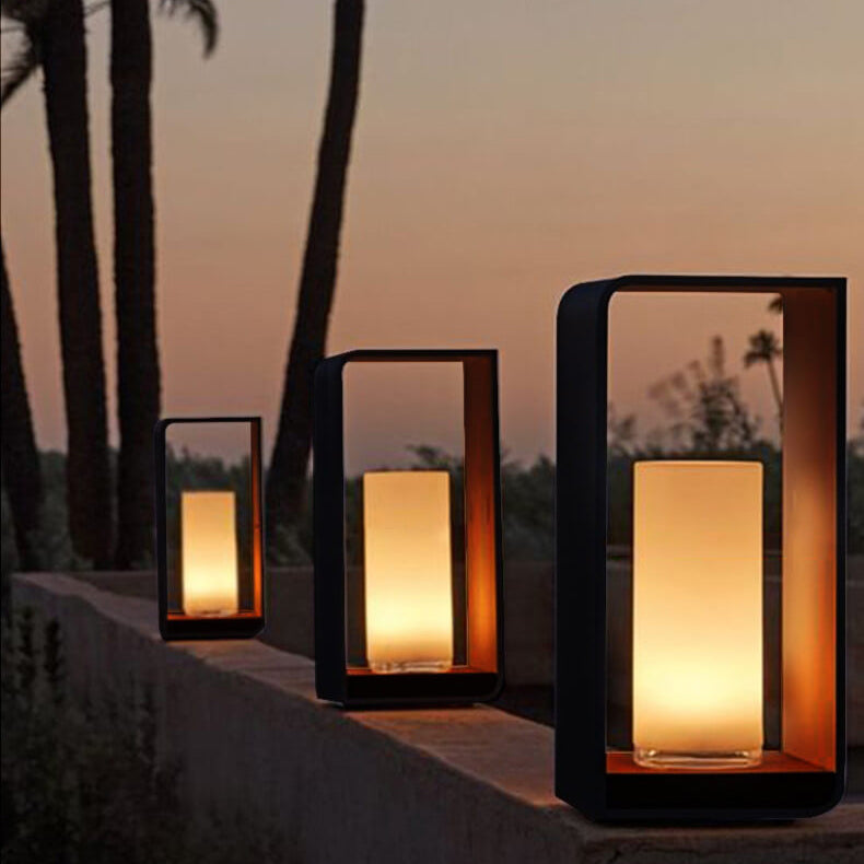 Moderne LED Havebelysning Med Minimalistisk Design Og Vejrbestandig Beskyttelse Udendørs lys Tech Butik