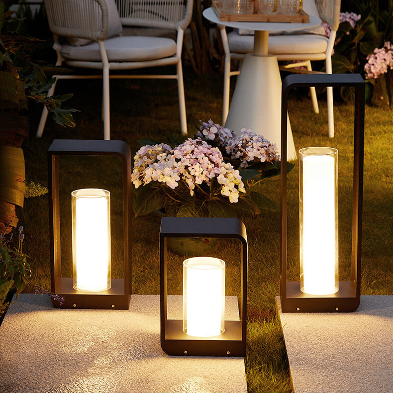 Moderne LED Havebelysning Med Minimalistisk Design Og Vejrbestandig Beskyttelse Udendørs lys Tech Butik