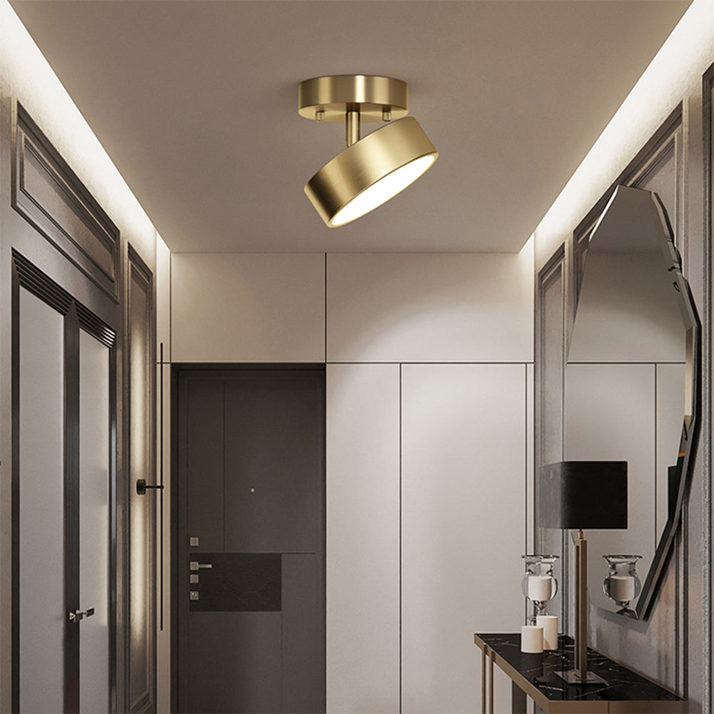 Moderne LED Loftlampe i Semi Flush Design Loftlamper Tech Butik