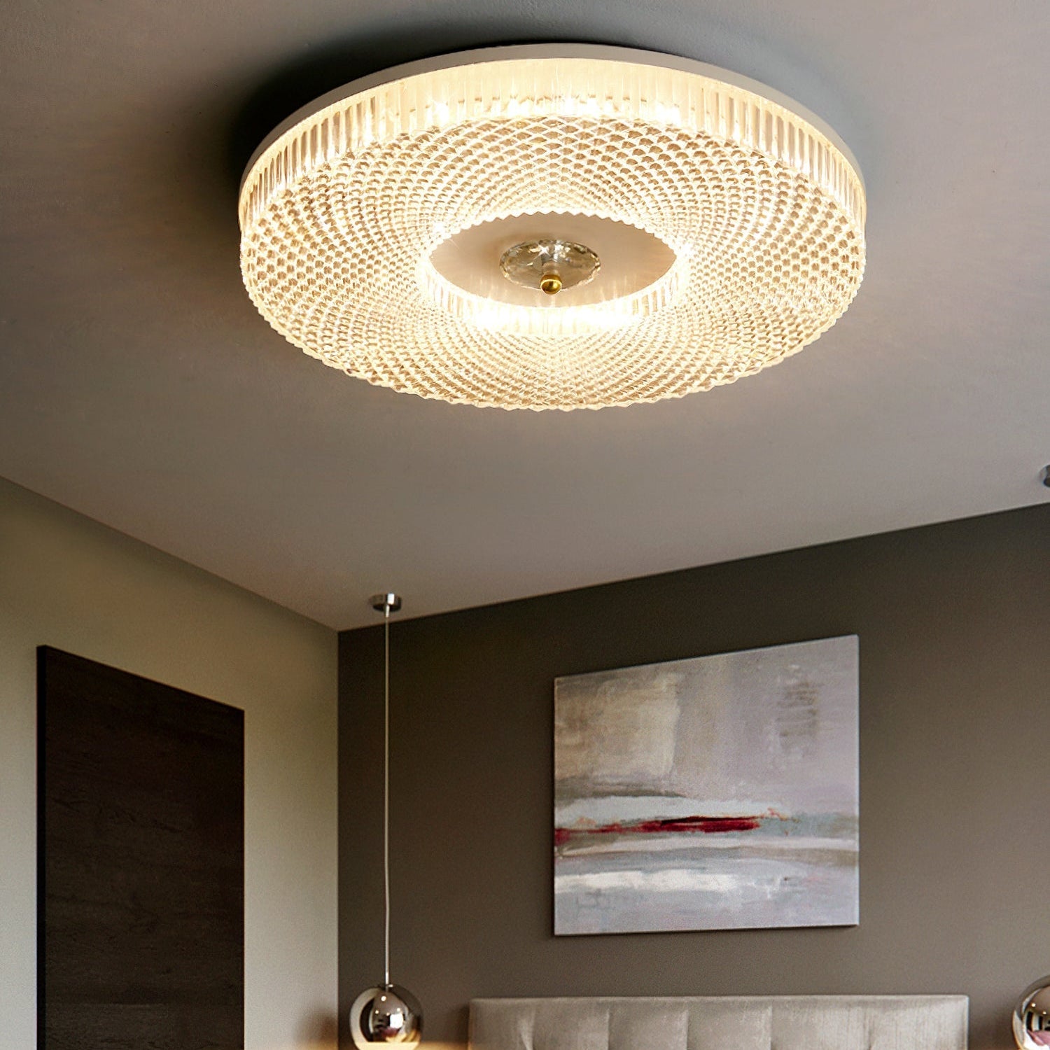 Moderne LED Loftlampe til Elegant Indretning Loftslampe Tech Butik