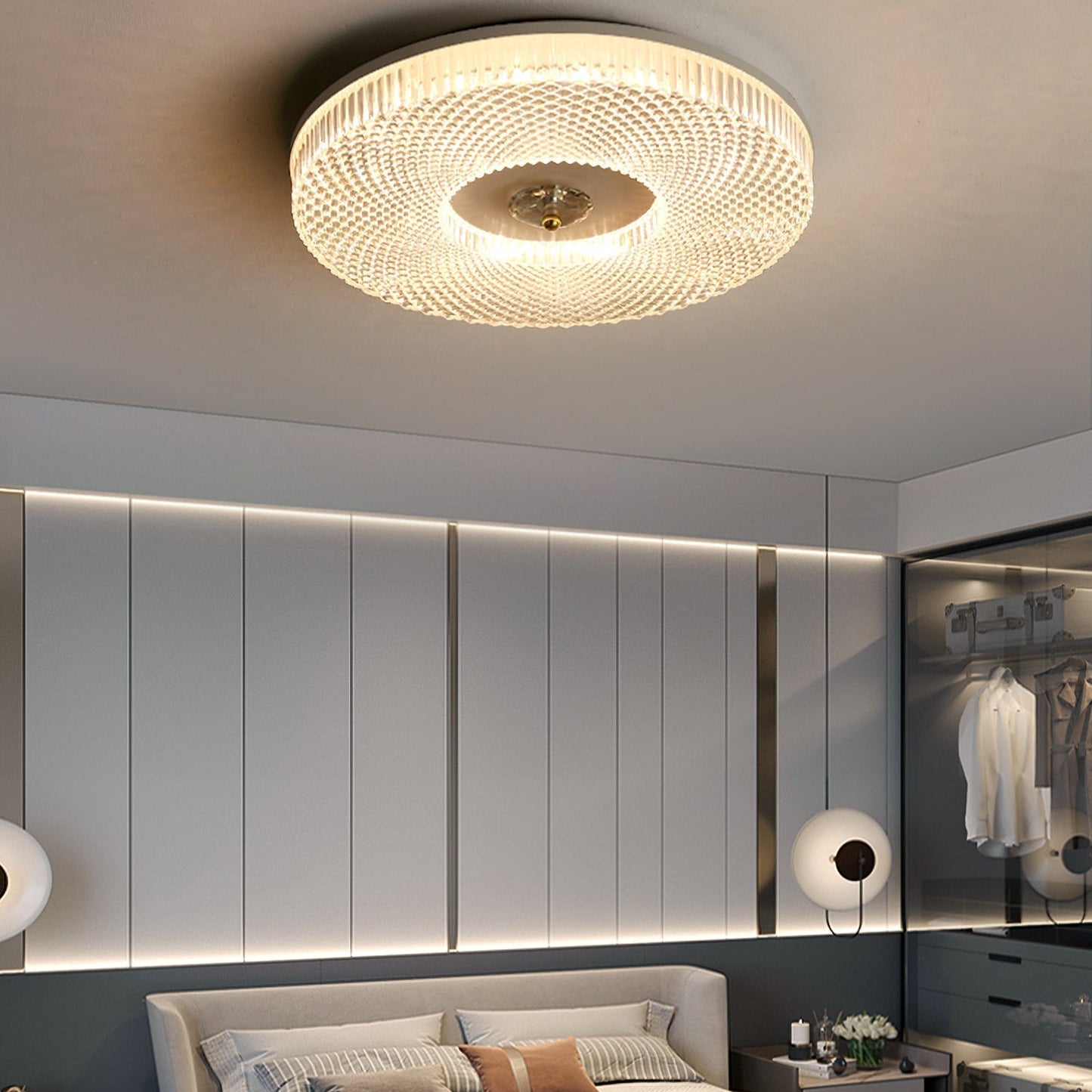Moderne LED Loftlampe til Elegant Indretning Loftslampe Tech Butik