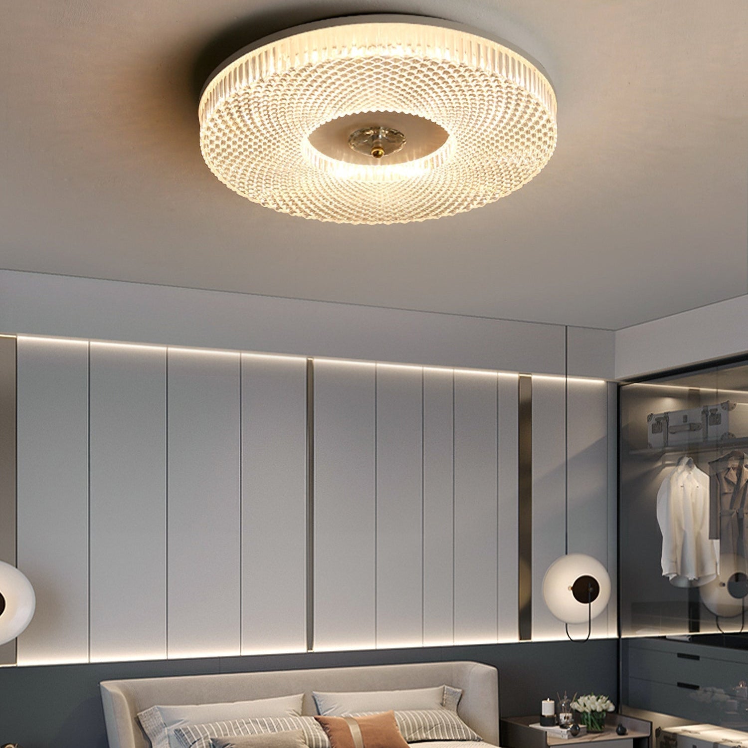 Moderne LED Loftlampe til Elegant Indretning Loftslampe Tech Butik