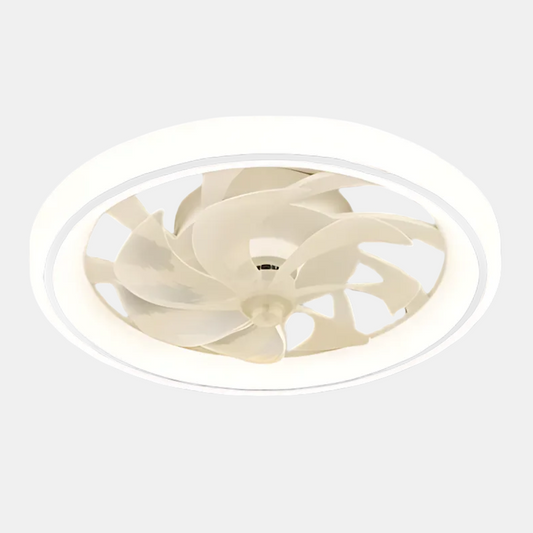 Moderne LED Loftventilator til Elegant Lys og Luftcirkulation loftsventilator Lampe Tech Butik Hvid