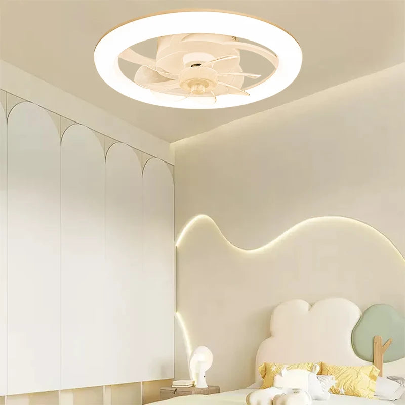 Moderne LED Loftventilator til Elegant Lys og Luftcirkulation loftsventilator Lampe Tech Butik
