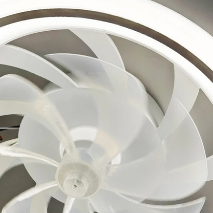 Moderne LED Loftventilator til Elegant Lys og Luftcirkulation loftsventilator Lampe Tech Butik