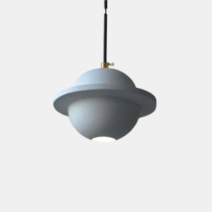 Moderne LED Pendel med Planetformet Design Hængelamper Tech Butik A-Cementfarve