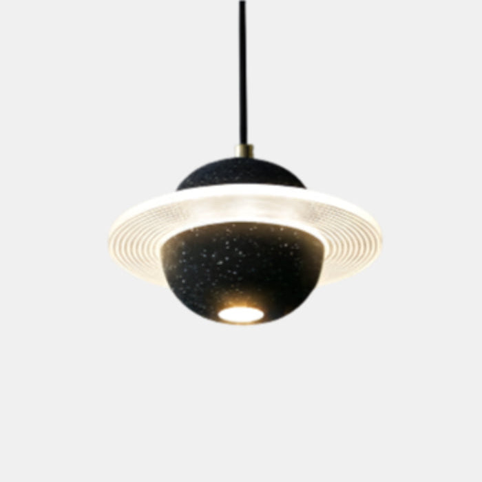 Moderne LED Pendel med Planetformet Design Hængelamper Tech Butik C-Sand sort