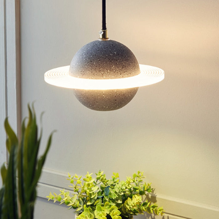 Moderne LED Pendel med Planetformet Design Hængelamper Tech Butik