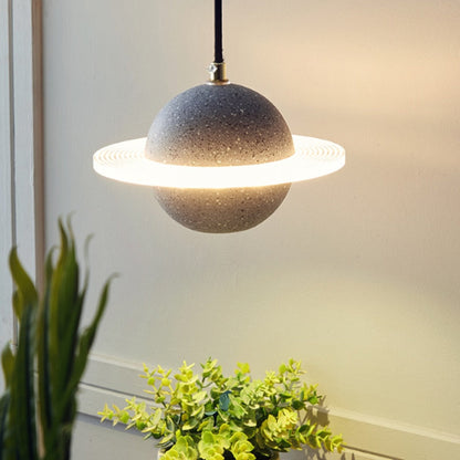 Moderne LED Pendel med Planetformet Design Hængelamper Tech Butik