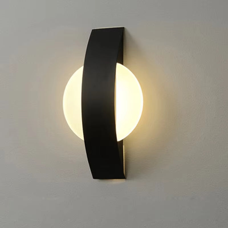 Moderne LED Væglampe med Blødt Buet Design Væglamper Tech Butik