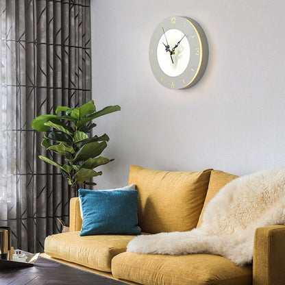 Moderne LED Væglampe med Indbygget Urdisplay Ure Tech Butik