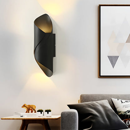 Moderne LED Væglampe til Soveværelse, Gang og Indendørs Dekoration Væglamper Tech Butik Sort Hvid
