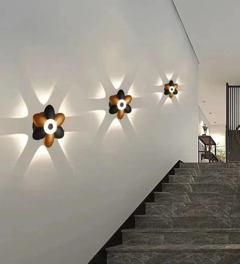 Moderne LED væglampe i kreativt aluminiumsdesign Væglamper Tech Butik
