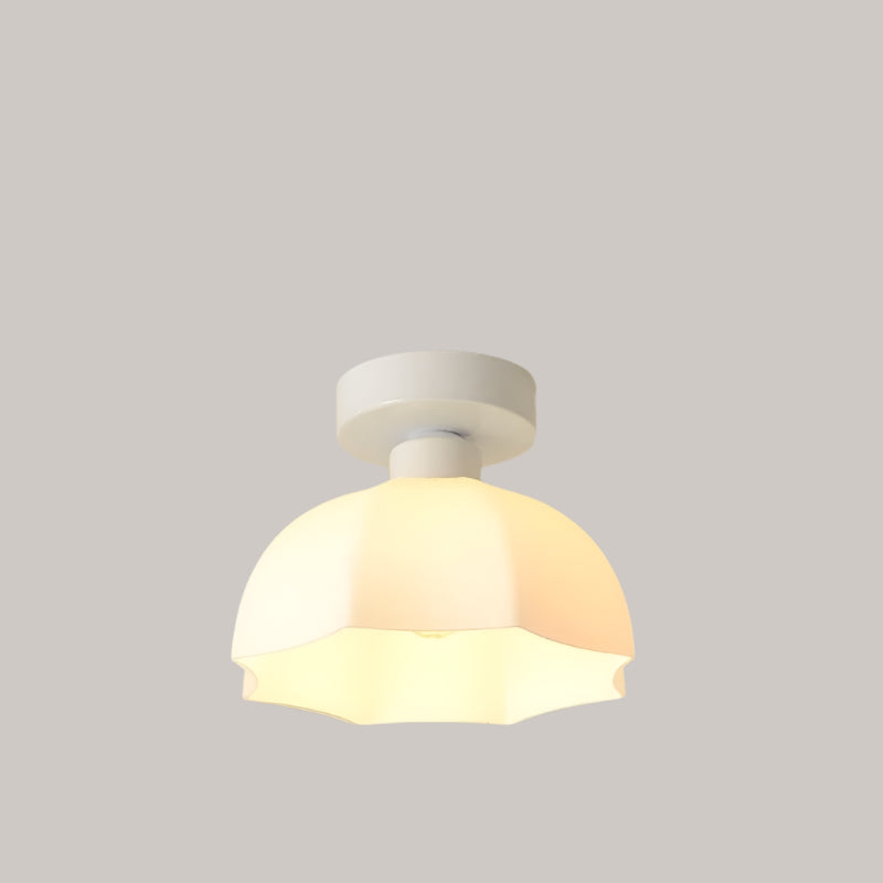 Moderne Loftlampe i Glas med Minimalistisk Design Lamp Tech Butik Stil E hvid