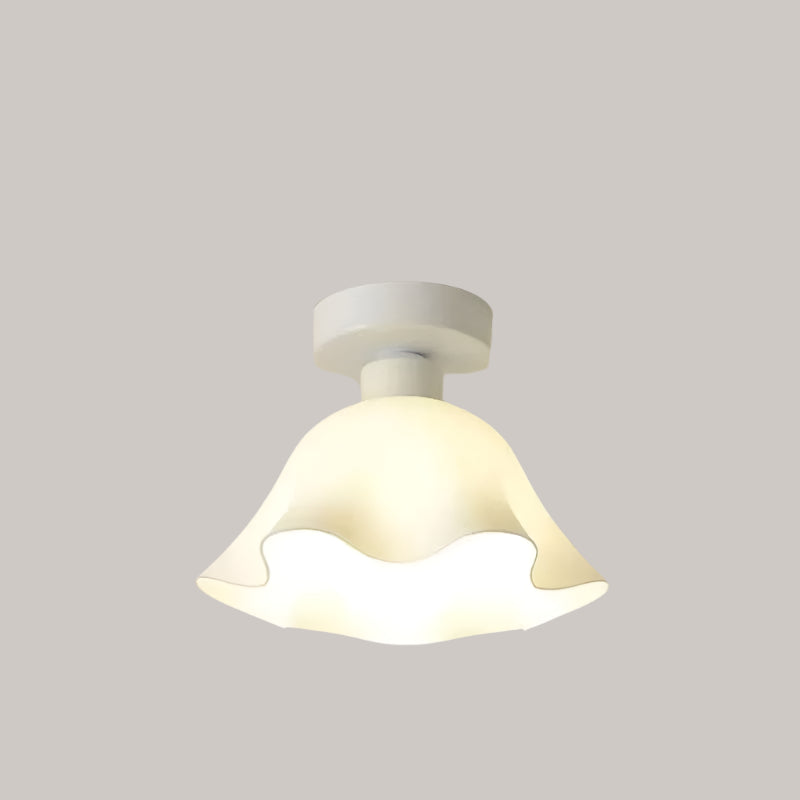 Moderne Loftlampe i Glas med Minimalistisk Design Lamp Tech Butik Stil A hvid