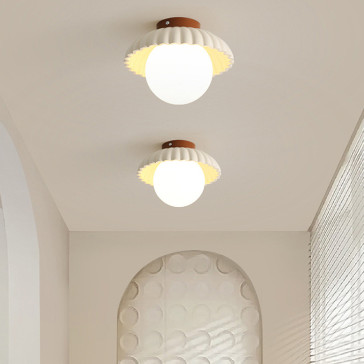 Moderne Loftlampe med Blomsterknop til Gang og Entré Loftlamper Tech Butik