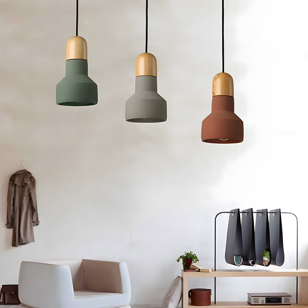 Moderne Loftlampe med Farverigt og Enkelt Design Hængelamper Tech Butik