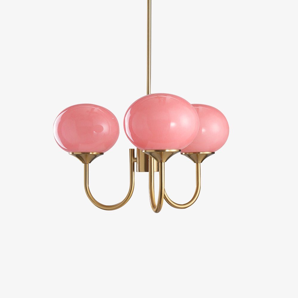 Moderne Loftlampe med Kunstneriske Glasskærme Pendellampe Tech Butik