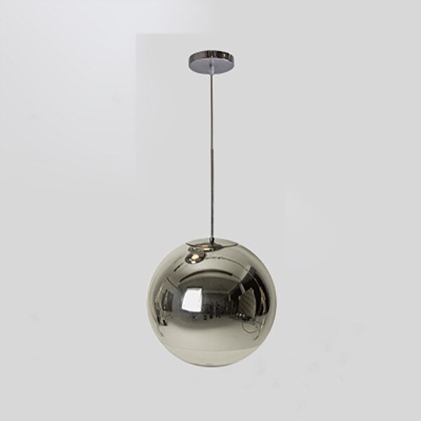 Moderne Loftlampe med Hængende Kugler Hængelamper Tech Butik Krom 15 cm