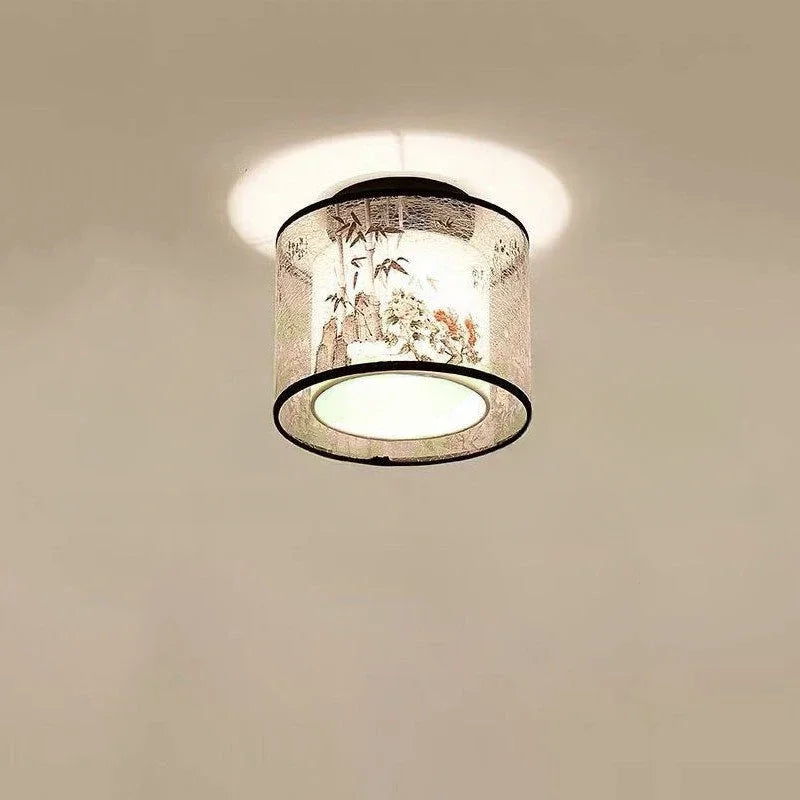 Moderne Loftlampe med Lotus-inspireret Design og Blød Belysning Loftlamper Tech Butik D