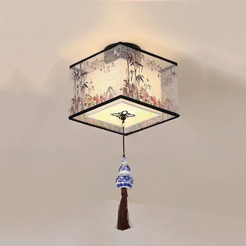 Moderne Loftlampe med Lotus-inspireret Design og Blød Belysning Loftlamper Tech Butik R-Vedhæng