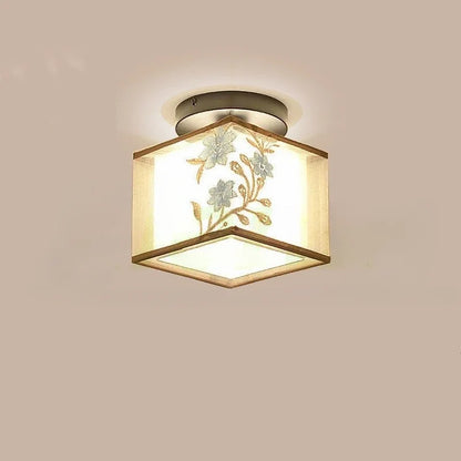 Moderne Loftlampe med Lotus-inspireret Design og Blød Belysning Loftlamper Tech Butik S