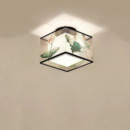 Moderne Loftlampe med Lotus-inspireret Design og Blød Belysning Loftlamper Tech Butik G