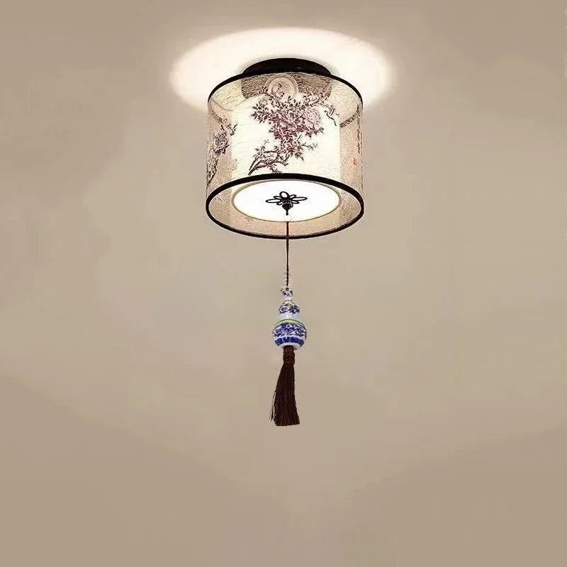 Moderne Loftlampe med Lotus-inspireret Design og Blød Belysning Loftlamper Tech Butik W-Vedhæng