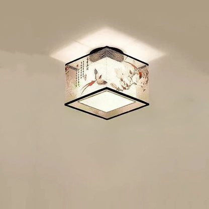 Moderne Loftlampe med Lotus-inspireret Design og Blød Belysning Loftlamper Tech Butik H