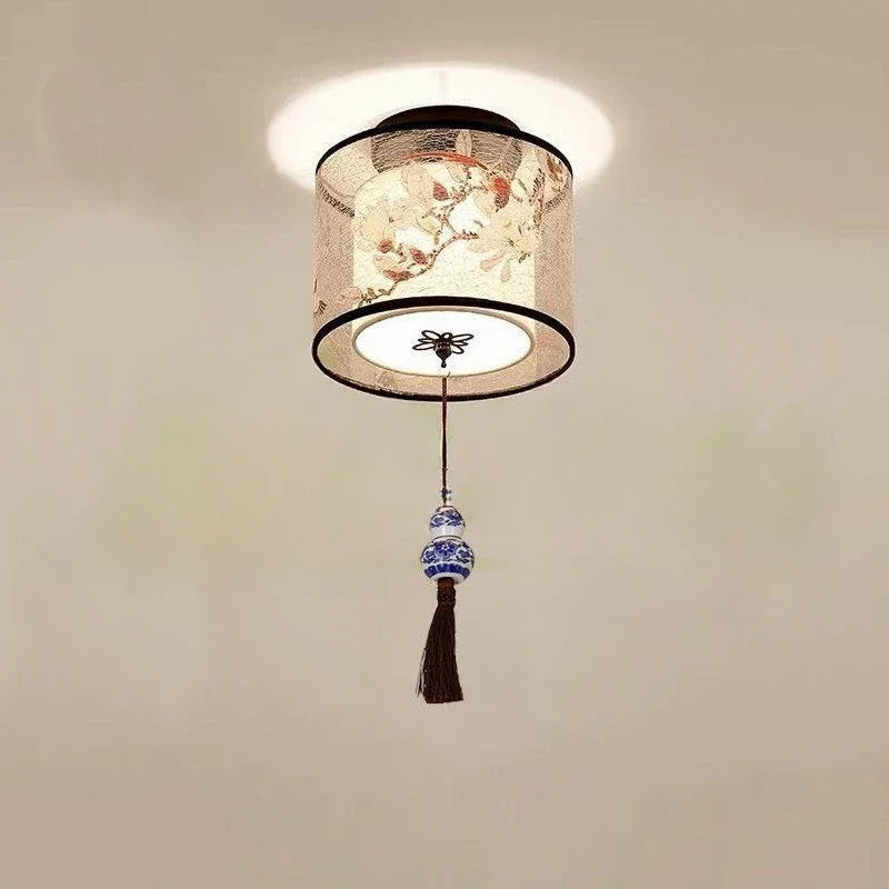 Moderne Loftlampe med Lotus-inspireret Design og Blød Belysning Loftlamper Tech Butik I-Vedhæng