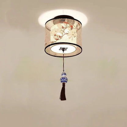 Moderne Loftlampe med Lotus-inspireret Design og Blød Belysning Loftlamper Tech Butik I-Vedhæng