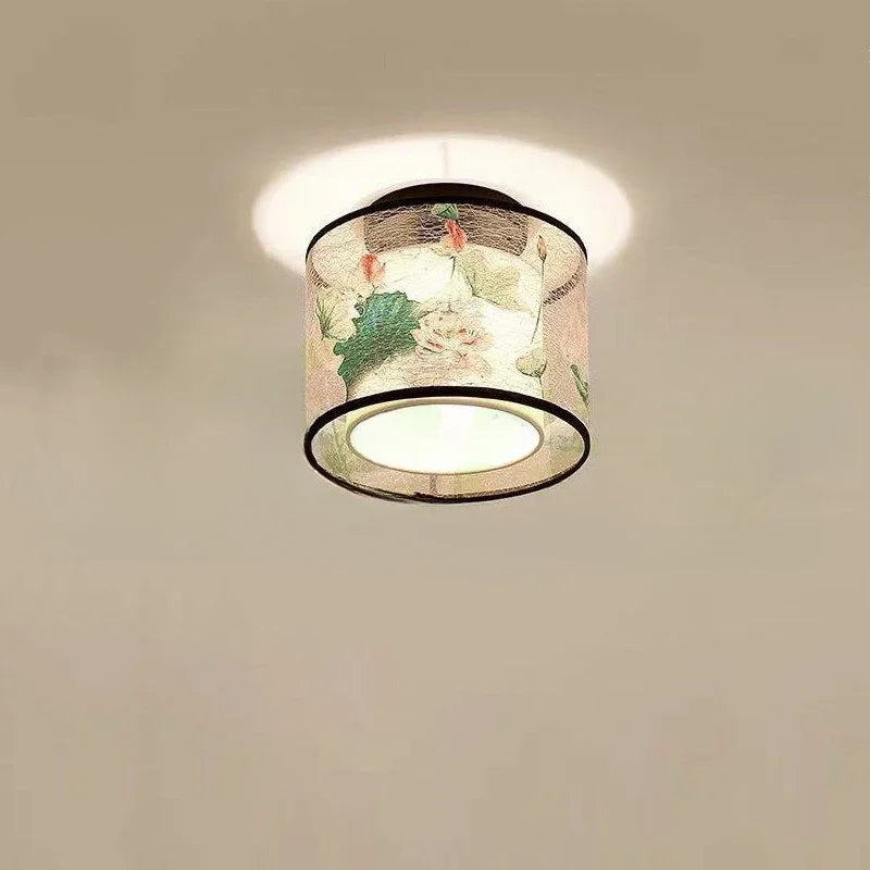 Moderne Loftlampe med Lotus-inspireret Design og Blød Belysning Loftlamper Tech Butik B