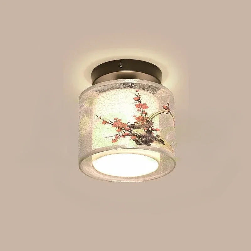 Moderne Loftlampe med Lotus-inspireret Design og Blød Belysning Loftlamper Tech Butik C