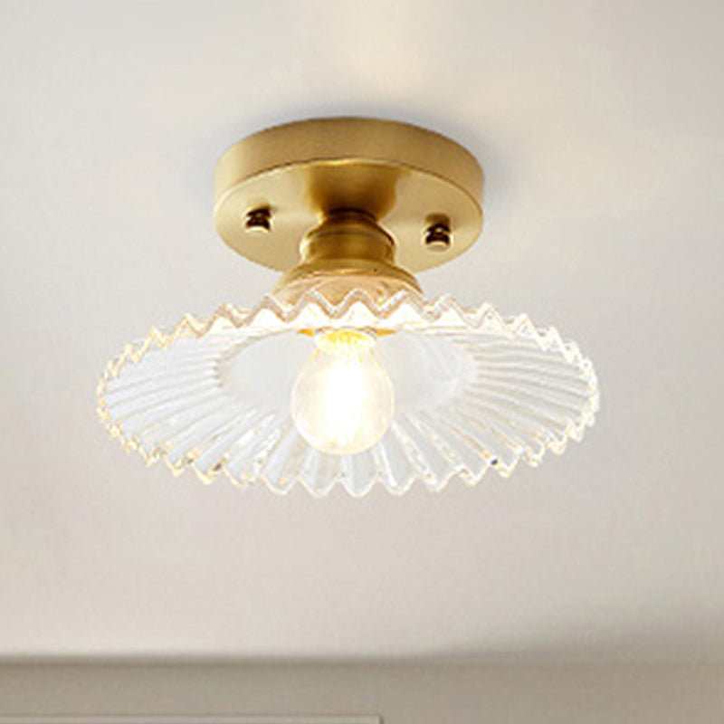 Flared Semi Flush Loftlampe – Industriel Elegance til Moderne Interiører Belysning Tech Butik
