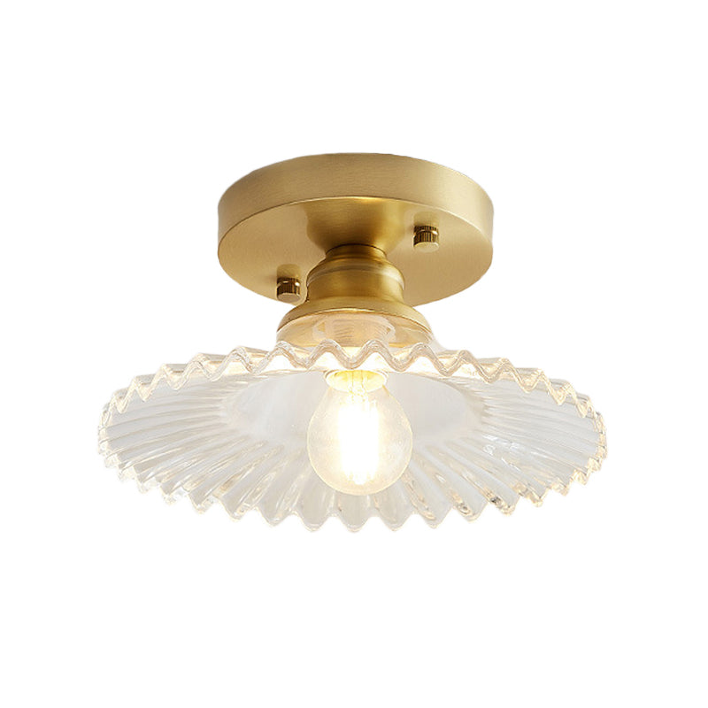 Flared Semi Flush Loftlampe – Industriel Elegance til Moderne Interiører Belysning Tech Butik Klar