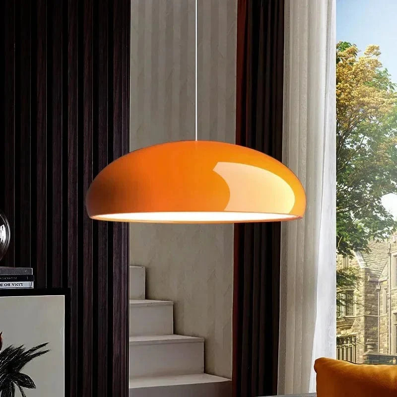 Moderne Loftlampe til Stueatmosfære Lamp Tech Butik Orange