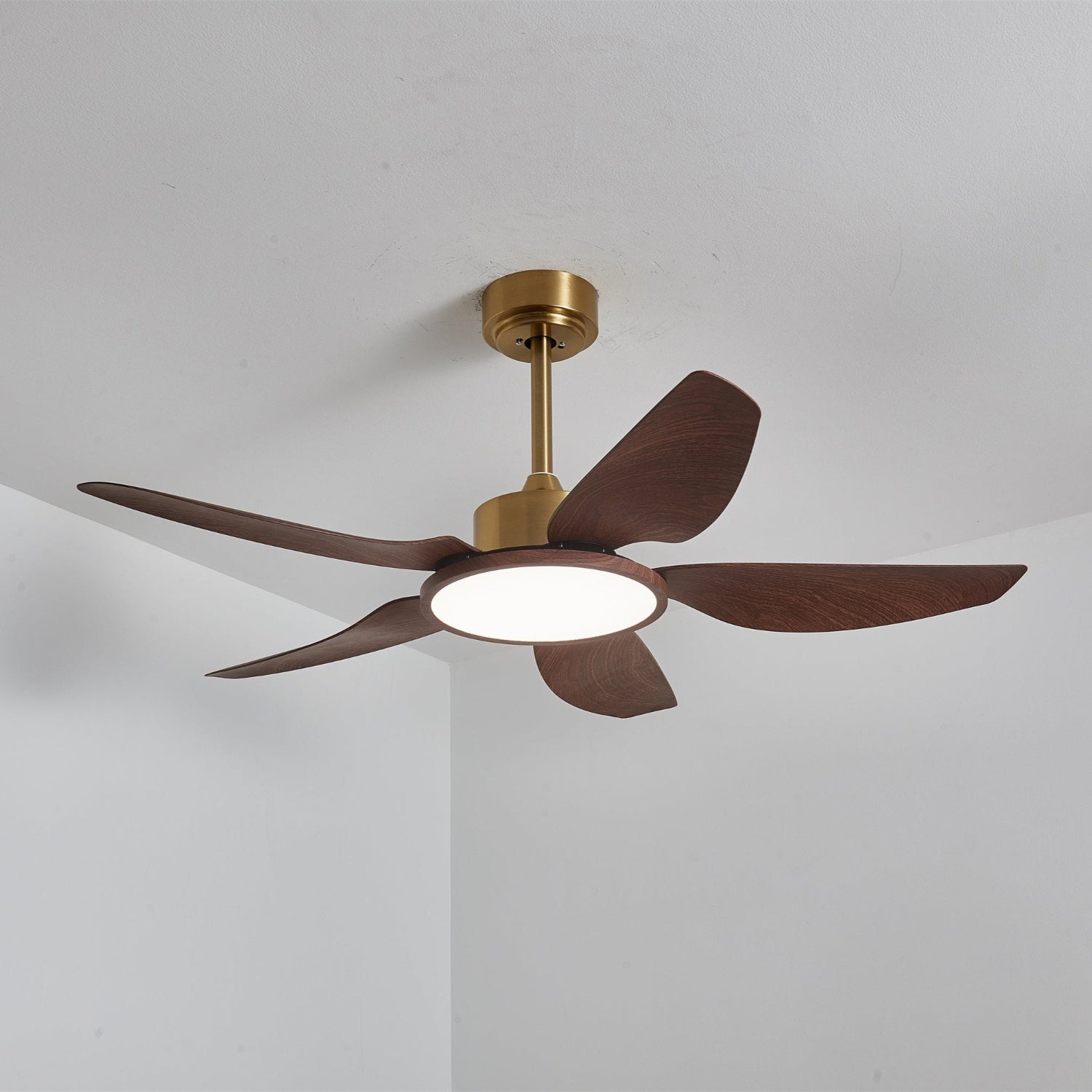 Moderne Loftventilator med Integreret LED Lampe loftsventilator Lampe Tech Butik