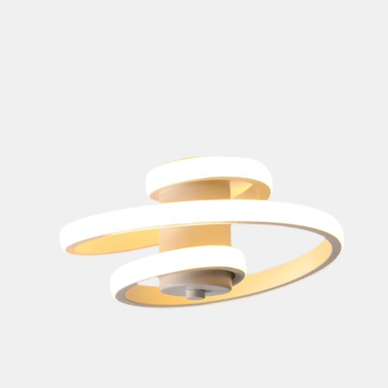 Moderne Minimalistisk LED Loftlampe til Gange, Soveværelser og Badeværelser Loftlamper Tech Butik Hvid - varmt lys - 18 W