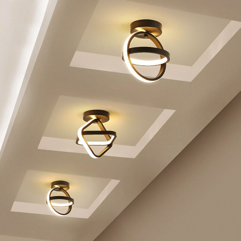 Moderne Minimalistisk LED Loftlampe til Indendørs Brug Loftlamper Tech Butik