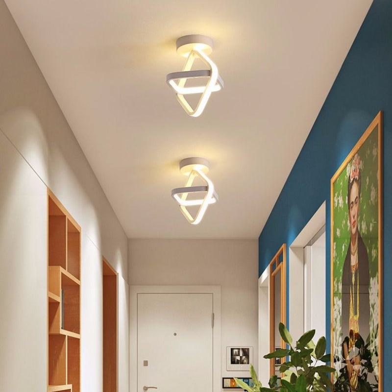 Moderne Minimalistisk LED Loftlampe til Indendørs Brug Loftlamper Tech Butik