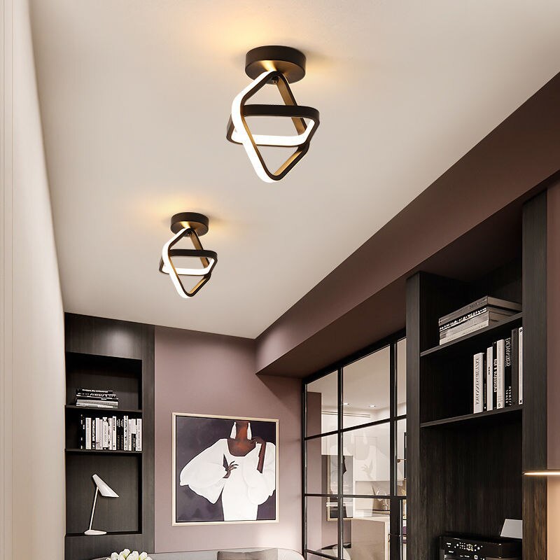 Moderne Minimalistisk LED Loftlampe til Indendørs Brug Loftlamper Tech Butik