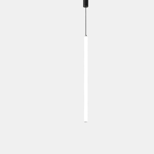 Rod Moderne Nordisk Pendel til Samtidige Interiører Pendellampe Tech Butik 50cm(højde) med 100 cm justerbar kabel Varmt lys 3000K