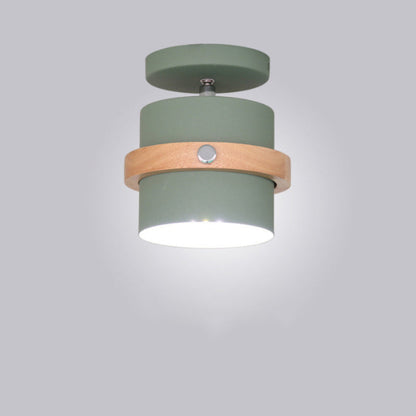 Moderne Nordisk Loftlampe med Roterbart Cylinderdesign Loftlamper Tech Butik