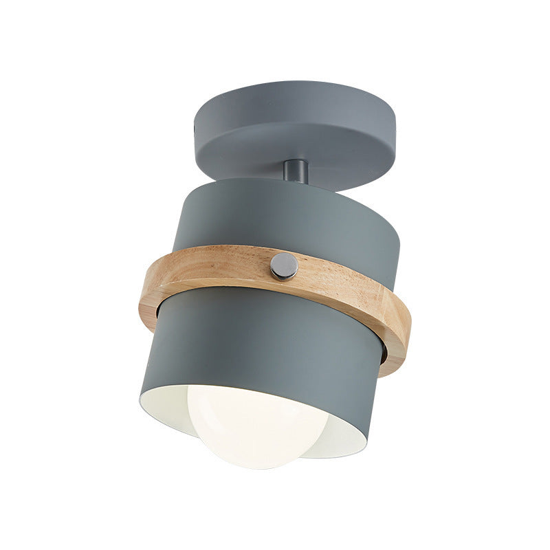 Moderne Nordisk Loftlampe med Roterbart Cylinderdesign Loftlamper Tech Butik